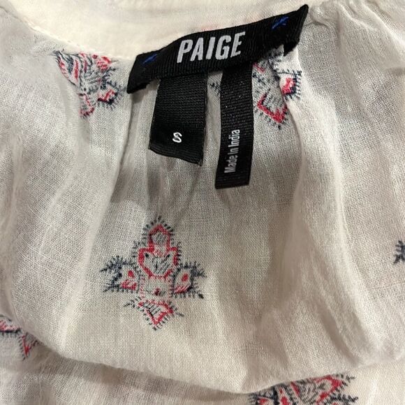 Vintage Paige button down patterned shirt - Picture 5 of 5